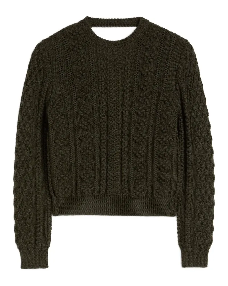 Jil Sander Langärmeliger Pullover - Grün Grün