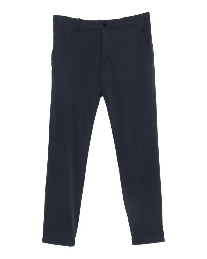 Incotex elasticated-waistband trousers - Blau Blau