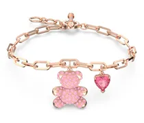 Armband mit Kristallen - Rosa