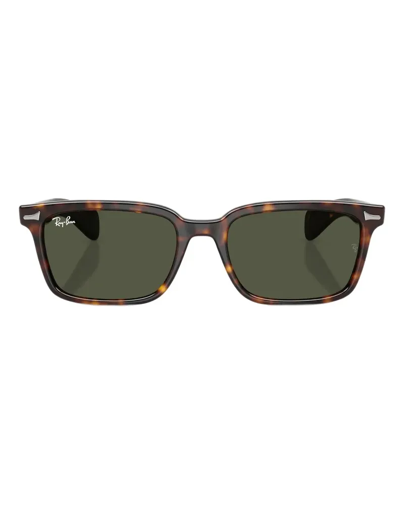Ray Ban Brunel Brille mit eckigem Gestell - Braun Braun