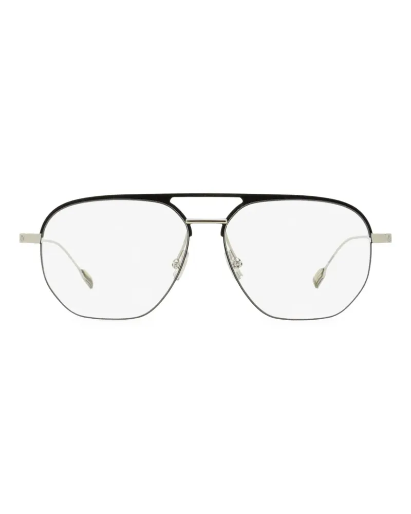 Rimowa square-frame double-bridge glasses - Schwarz Schwarz