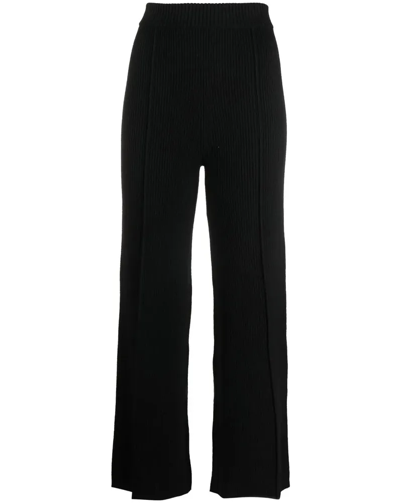 AERON Gerippte Hose - Schwarz Schwarz