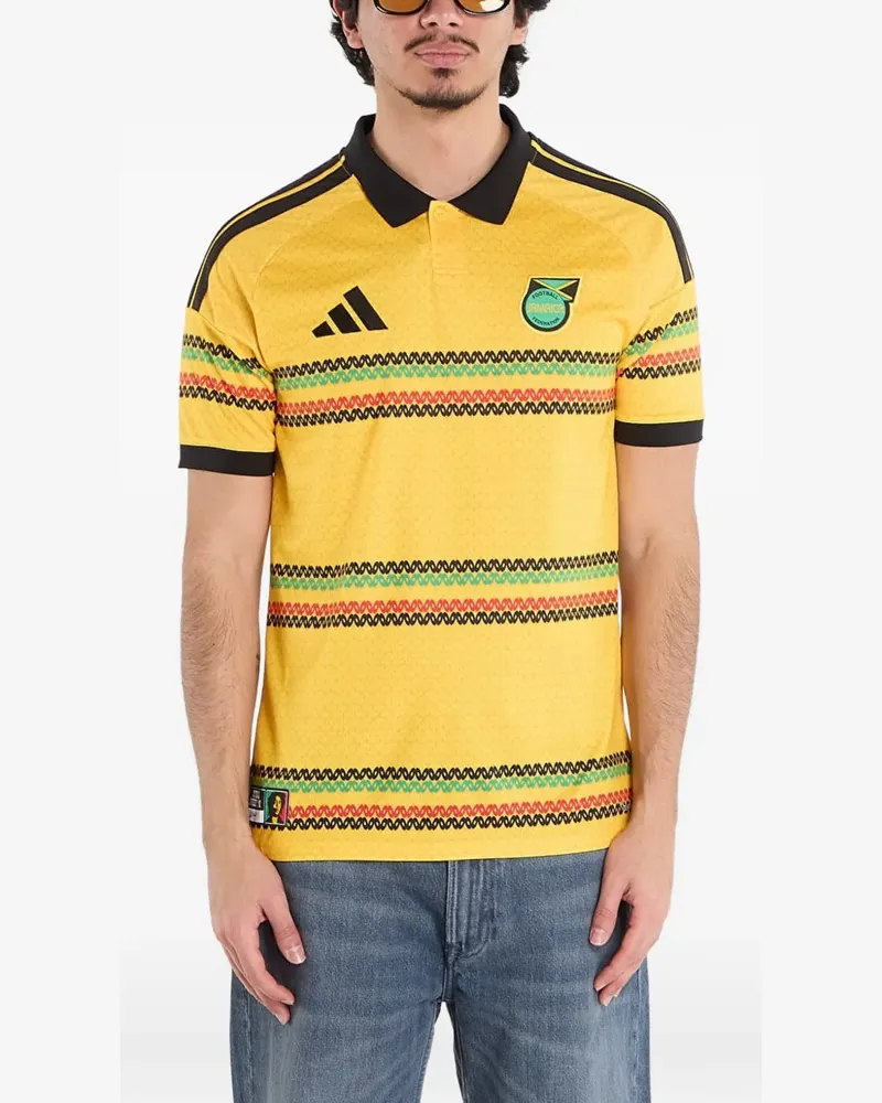 adidas x Bob Marley Jamaica 26 polo shirt - Gelb Gelb