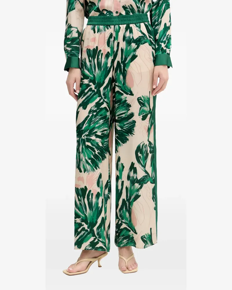 MARC AUREL Hose mit Print - Nude Nude