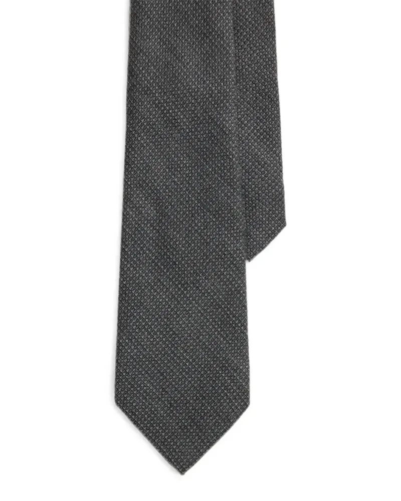 Ralph Lauren Spitz zulaufende Krawatte - Grau Grau