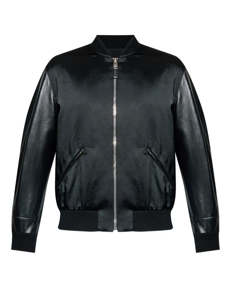 Givenchy Bomberjacke mit Logo - Schwarz Schwarz