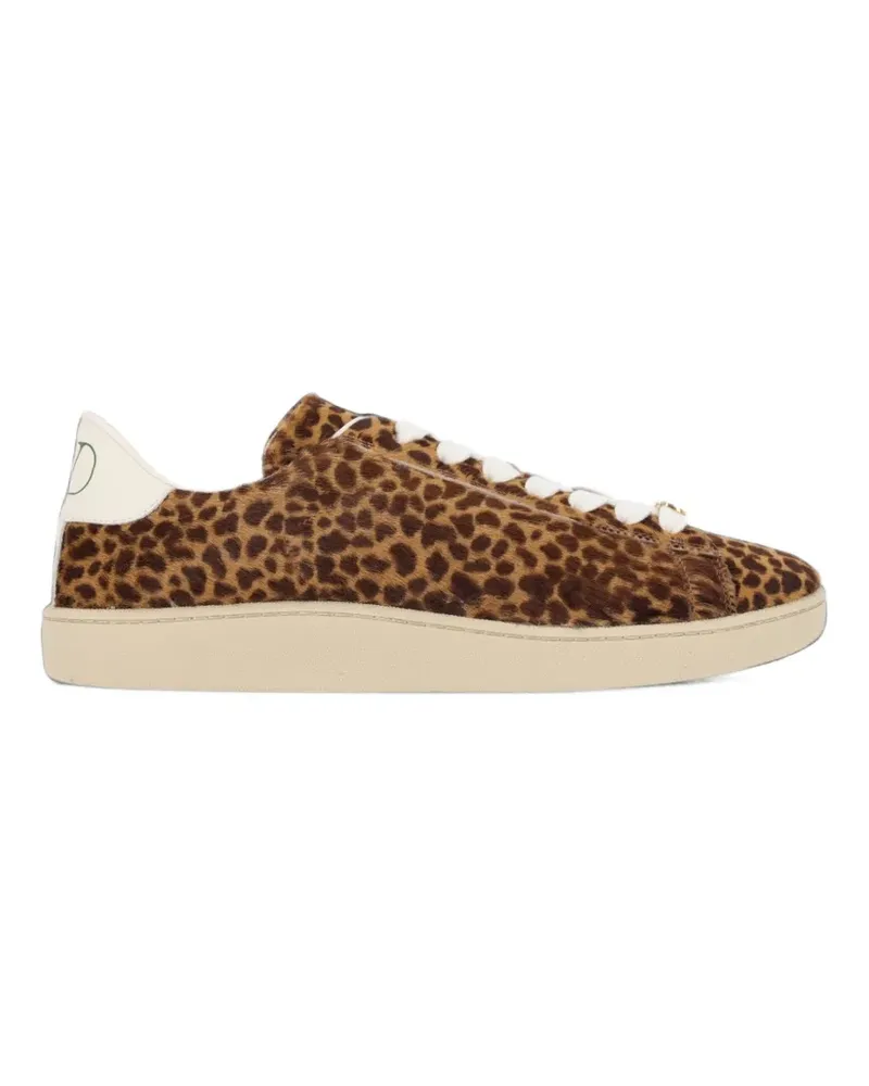 Valentino Garavani Royco Sneakers aus Kalbshaar - Braun Braun