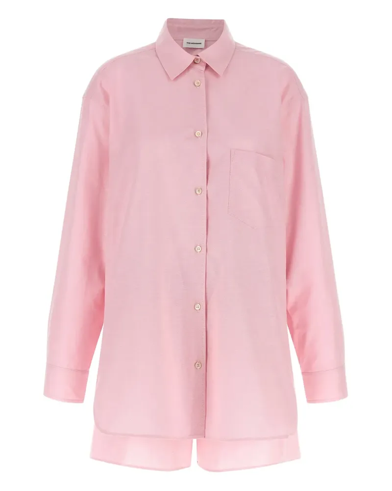 ANDAMANE Georgiana cotton shorts set - Rosa Rosa