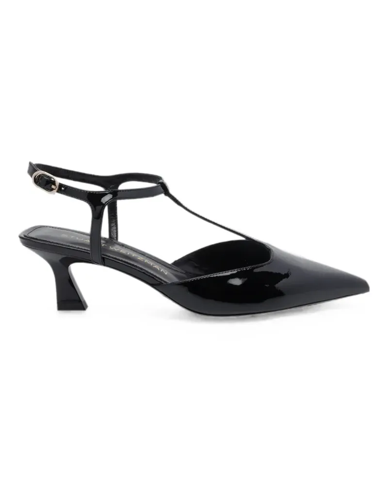 Stuart Weitzman Vinnie T-strap pumps - Schwarz Schwarz