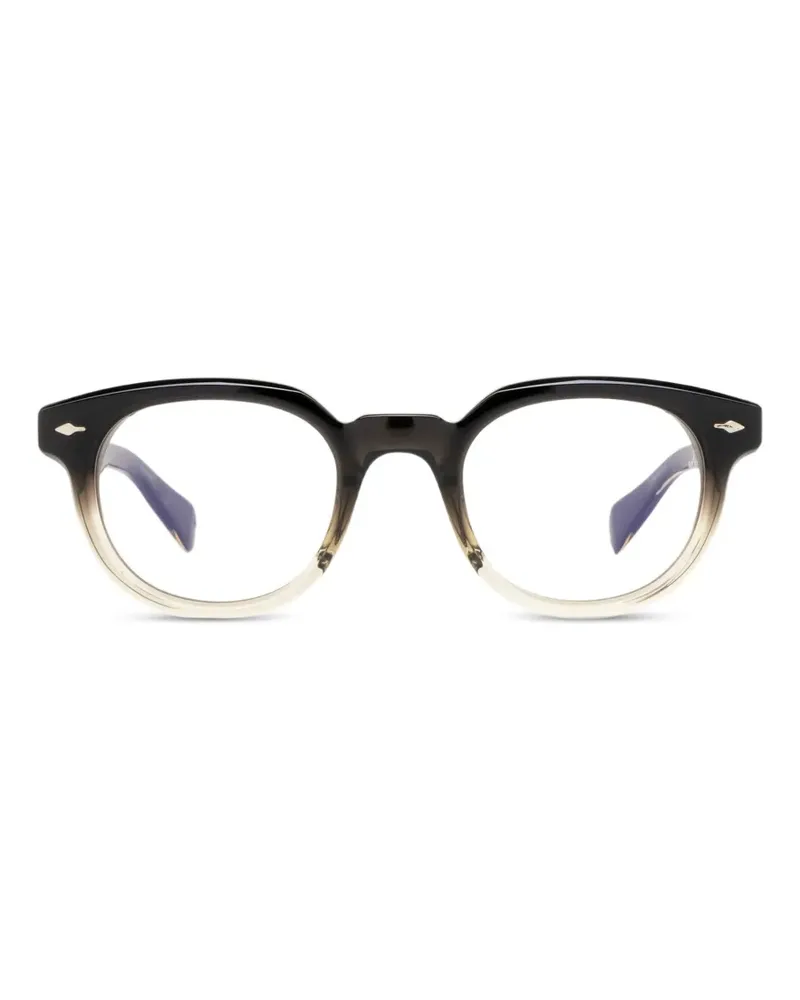 Jacques Marie Mage Matsu Brille mit geometrischem Gestell - Schwarz Schwarz