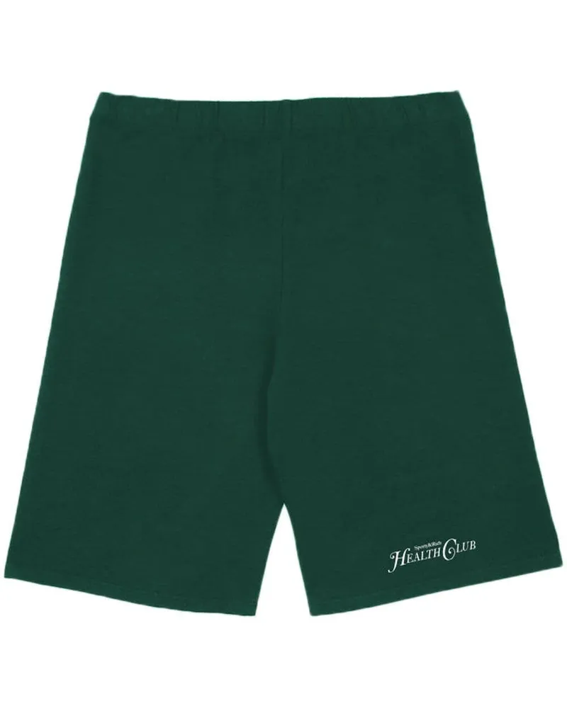 SPORTY & RICH Rizzoli Biker Shorts - Grün Grün