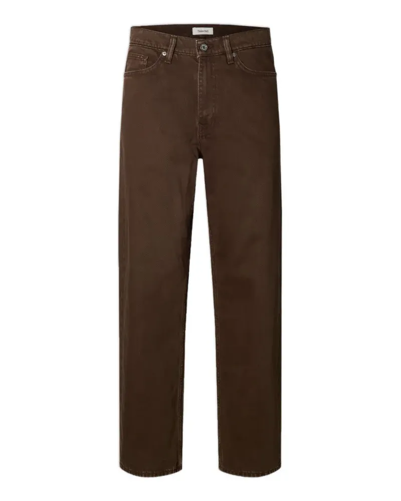 Selected loose-fit jeans - Braun Braun
