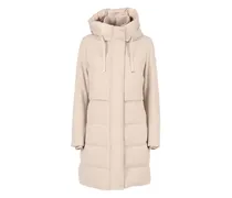 Charlene Kapuzenmantel - Nude