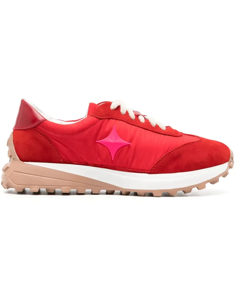 MADISON.MAISON Sneakers mit Wildlederbesatz - Rot Rot