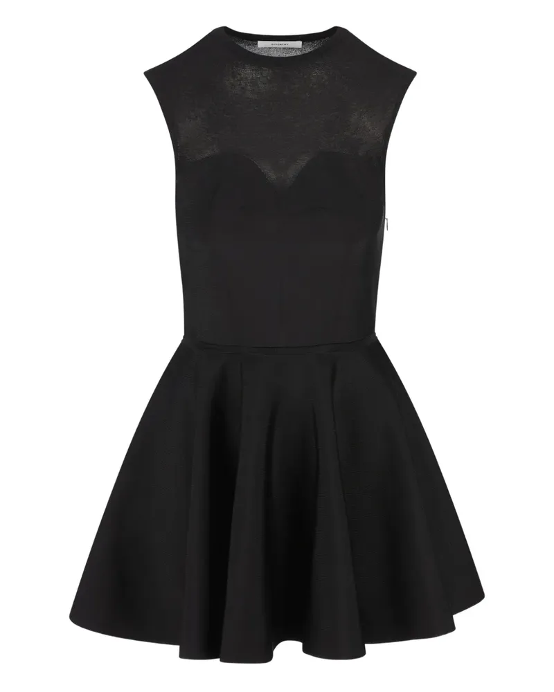 Givenchy Ärmelloses Kleid - Schwarz Schwarz