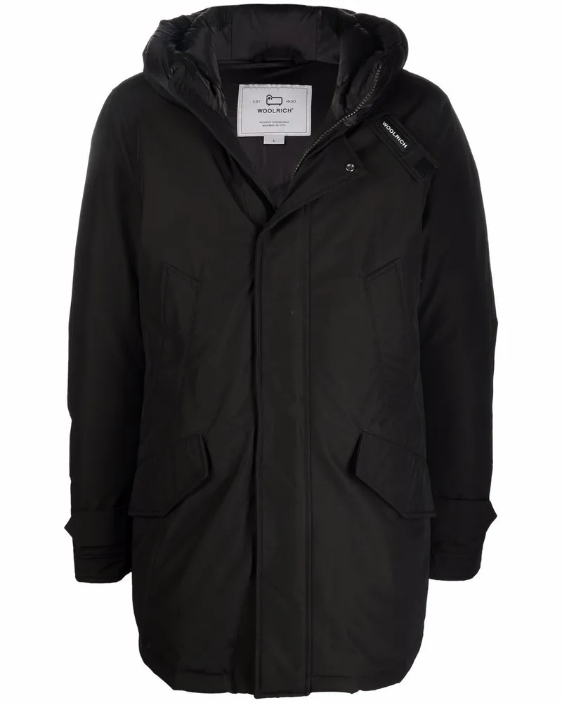 Woolrich Polar Parka mit Stehkragen - Schwarz Schwarz