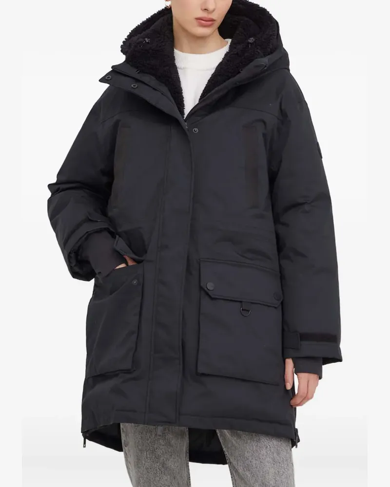 UGG Kapuzenmantel mit Taschen - Schwarz Schwarz