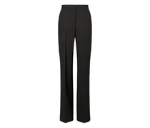 tailored wool trousers - Schwarz
