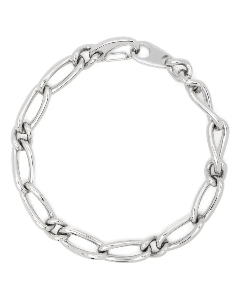 Patrizia Pepe Asymmetrische Halskette - Silber Silber