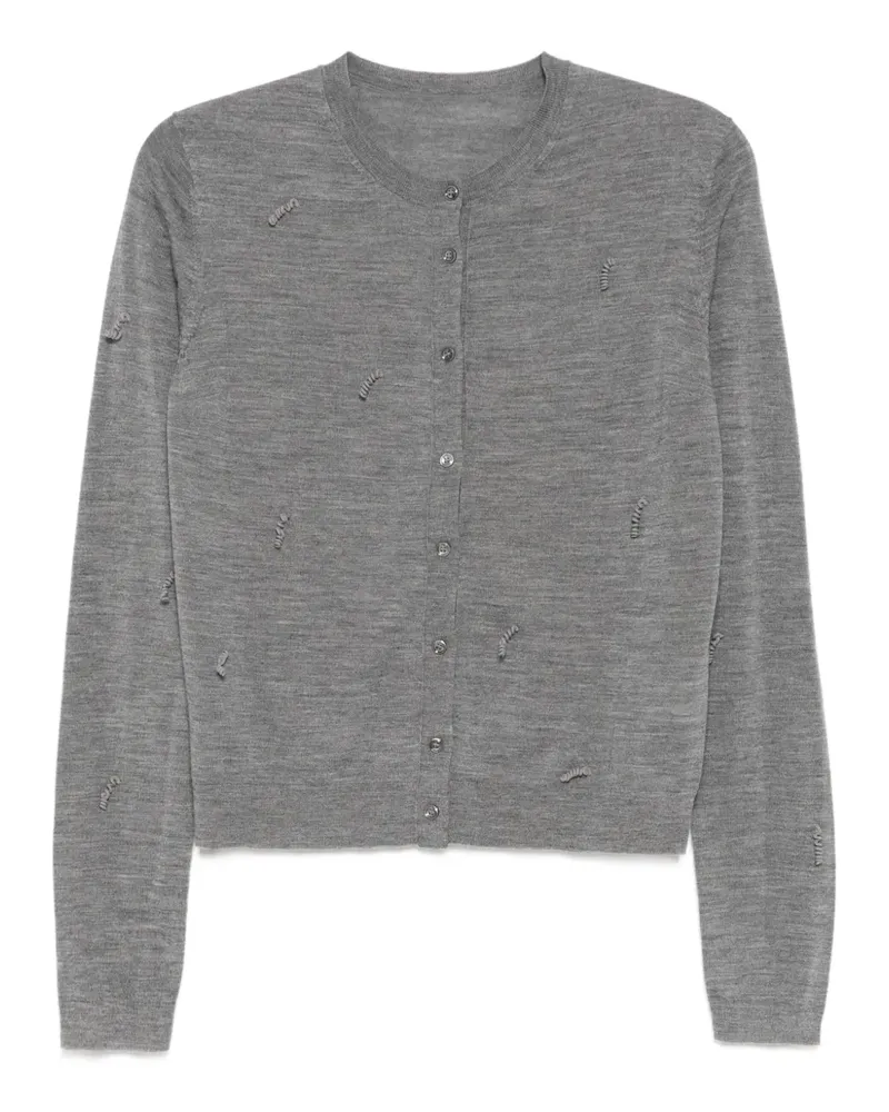 JNBY Klassischer Cardigan - Grau Grau