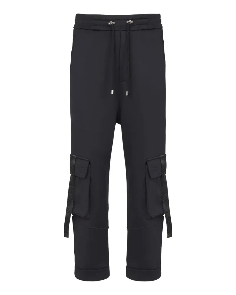 Balmain silver  Vintage cargo sweatpants - Schwarz Schwarz