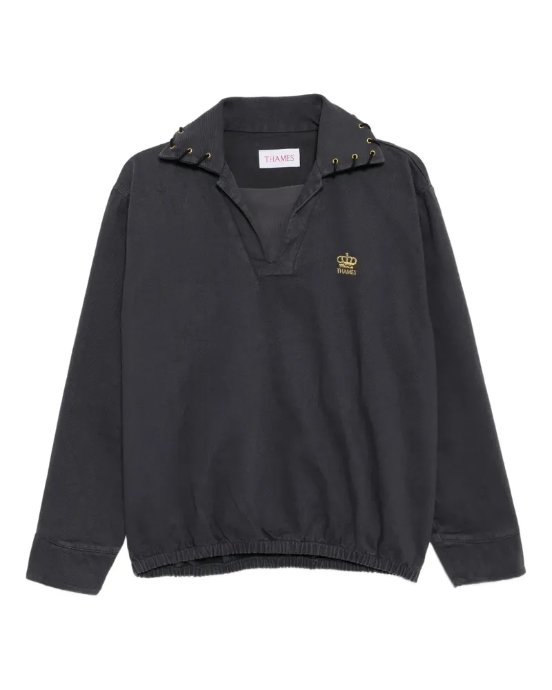 Thames MMXX. Aiello drill sweater - Grau Grau