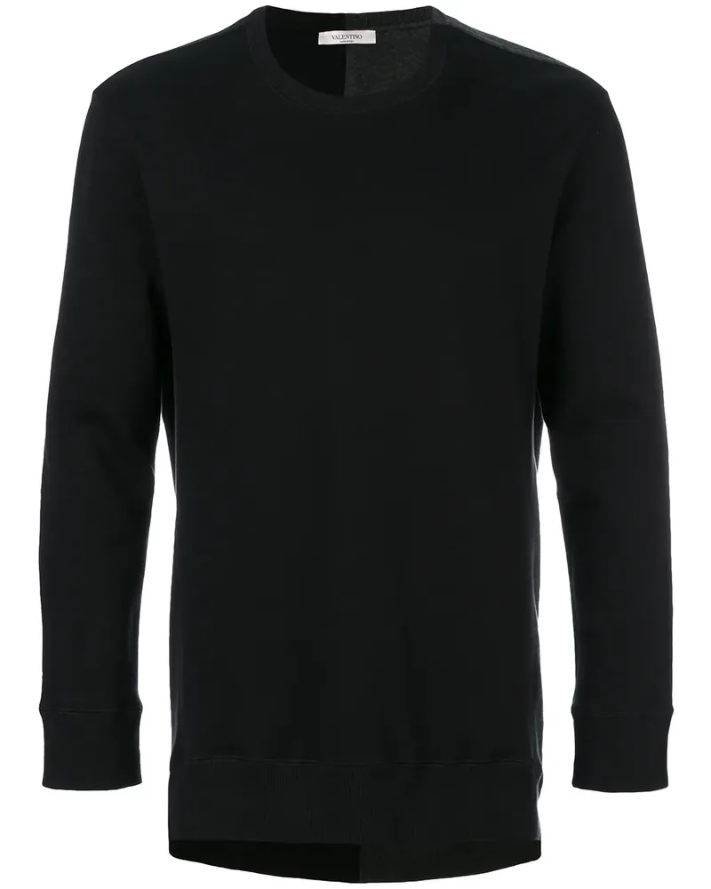 Valentino Garavani Pullover mit Print - Schwarz Schwarz