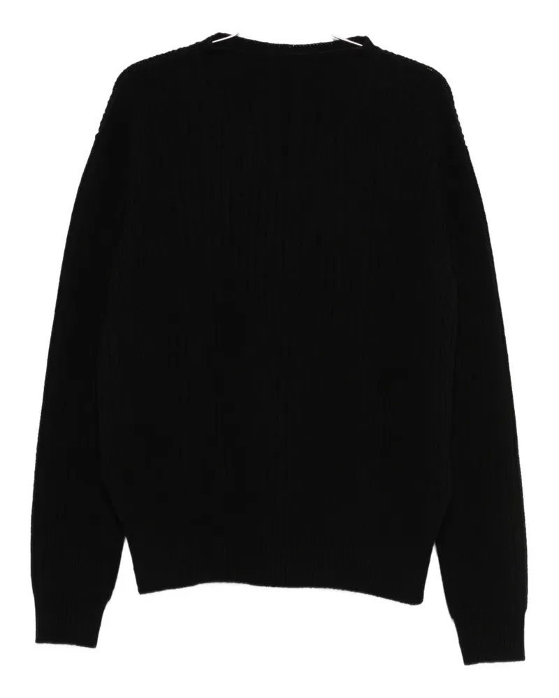 Rick Owens Pullover mit Stehkragen - Schwarz Schwarz