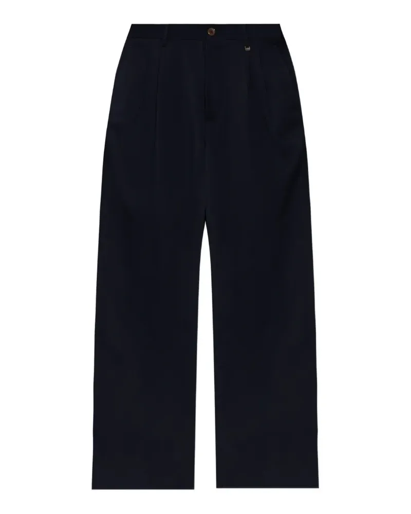 Vivienne Westwood Hose mit Bundfalten - Blau Blau