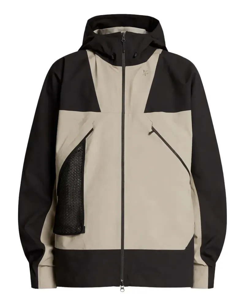 Goldwin colour-block panelled jacket - Nude Nude