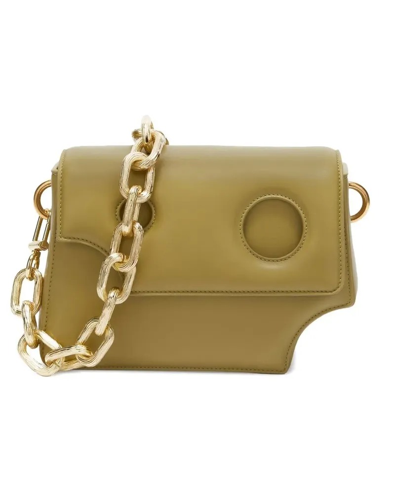 OFF-WHITE Burrow Schultertasche - Grün Grün