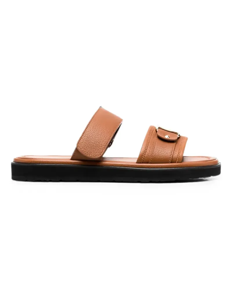 Ferragamo Vara Sandalen mit Klettverschluss - Braun Braun