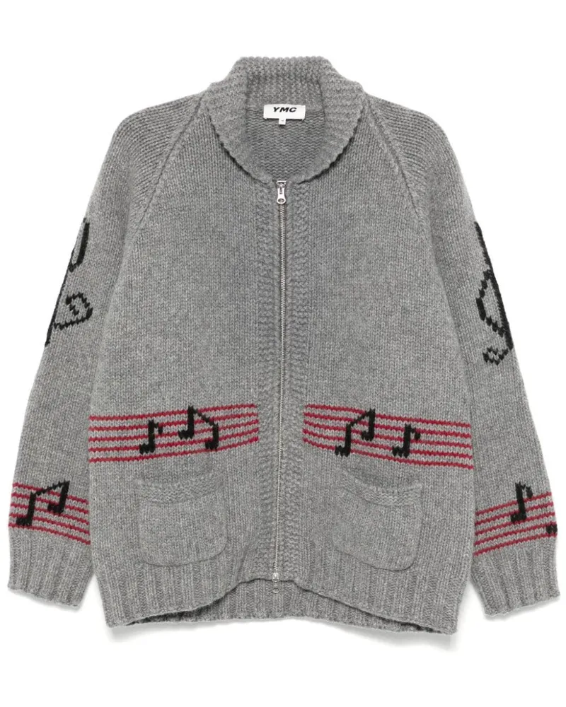 YMC Cowichan Cardigan Grau