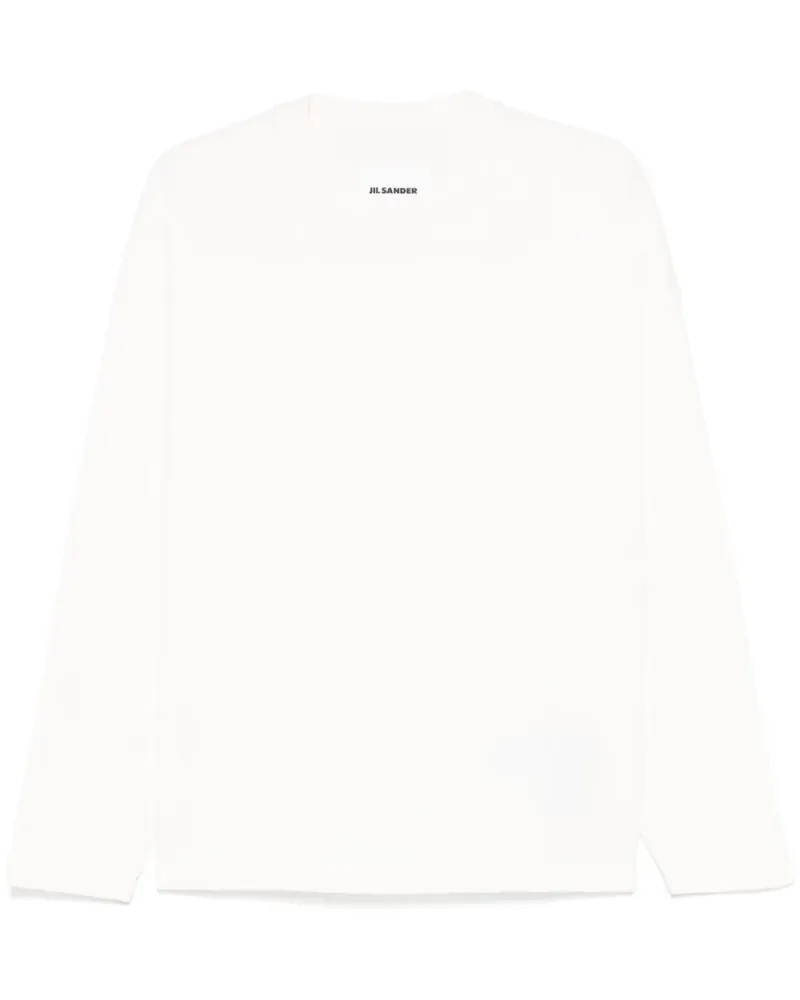 Jil Sander Klassisches T-Shirt - Nude Nude