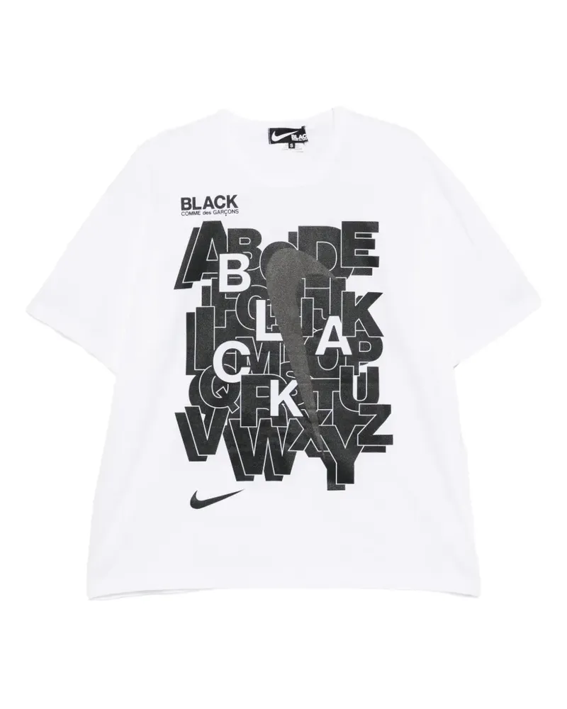 Comme des Garçons short-sleeve polo shirt - Weiß Weiß