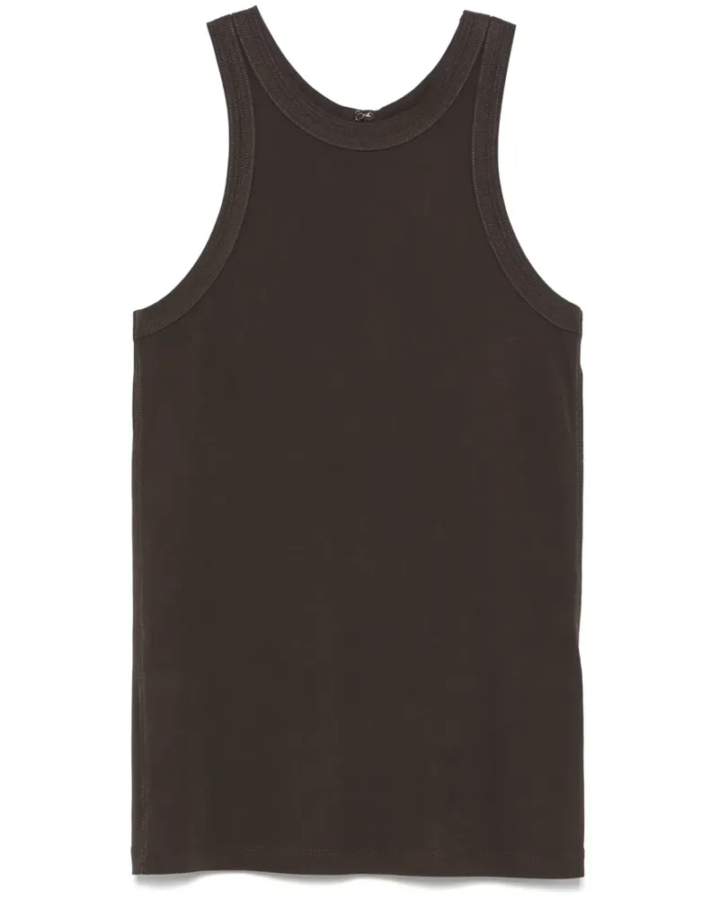 Totême Trägershirt aus Jersey - Grün Grün