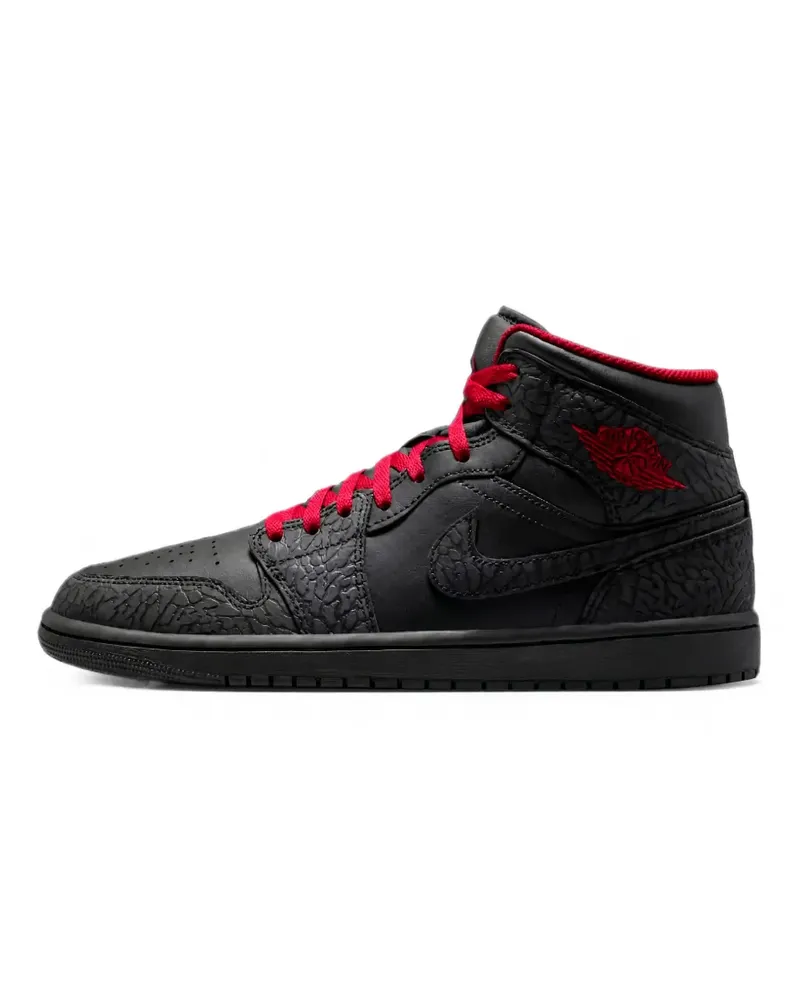 Jordan Air  1 Mid SE "Hellfire" Sneakers - Schwarz Schwarz