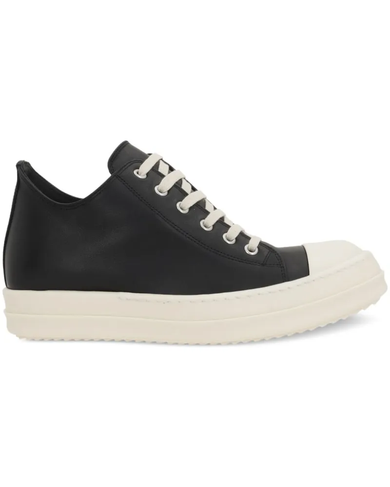 Rick Owens Sneakers aus Leder - Schwarz Schwarz