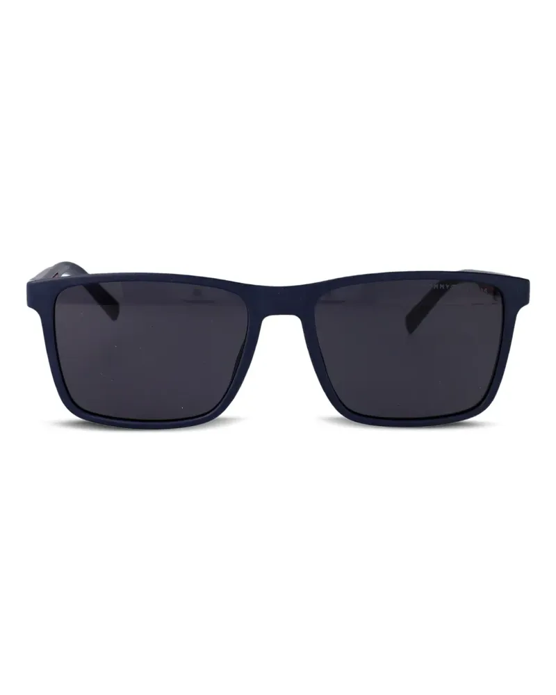Tommy Hilfiger Sonnenbrille mit eckigem Gestell - Blau Blau