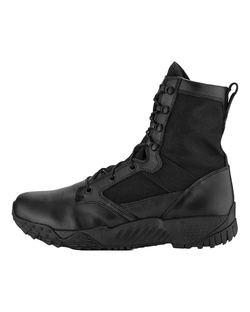 Under Armour High-Top-Sneakers mit Schnürung - Schwarz Schwarz