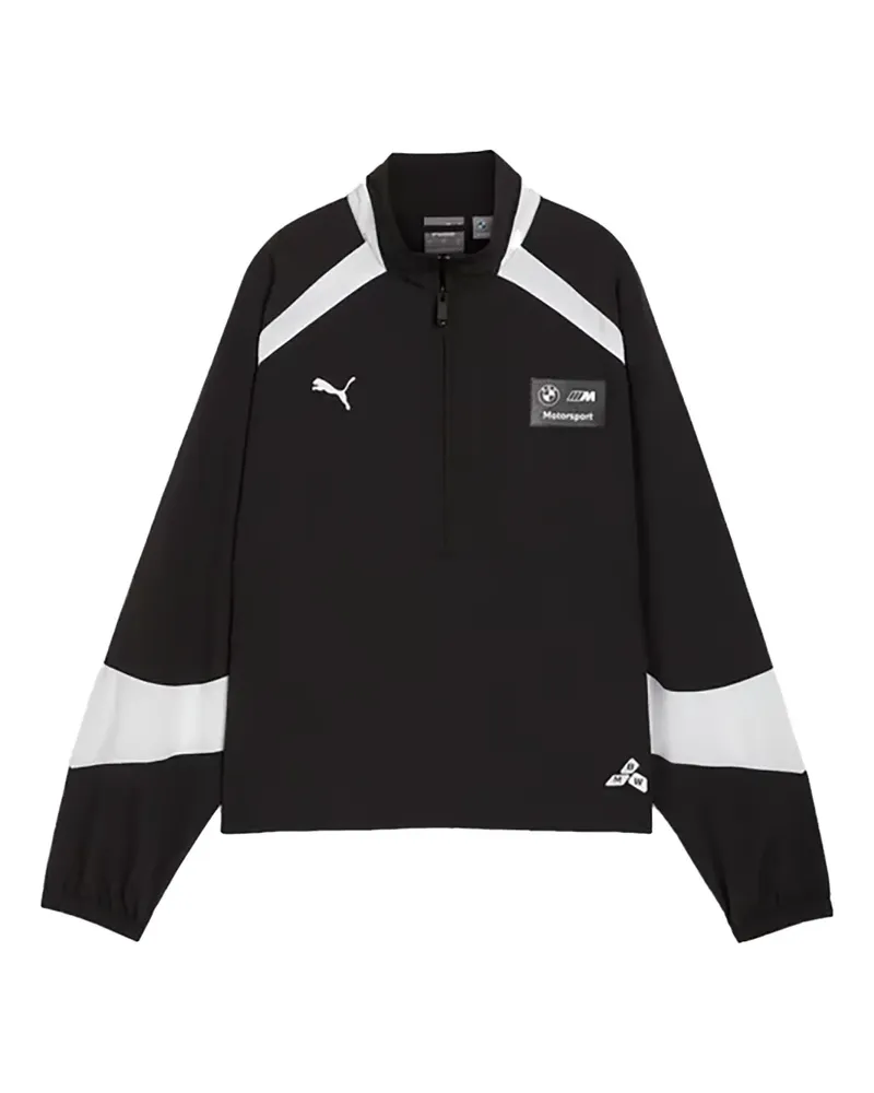 Puma Gewebte BMW Motorsport Jacke - Schwarz Schwarz