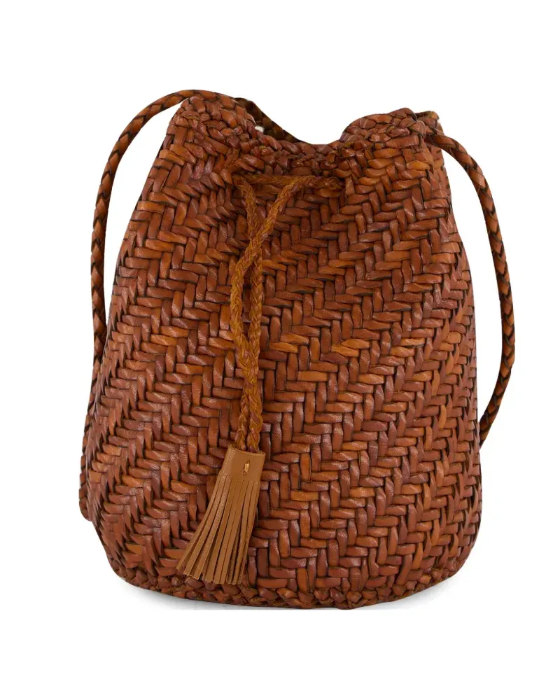 Dragon Diffusion Pompom Double Jump Schultertasche - Braun Braun