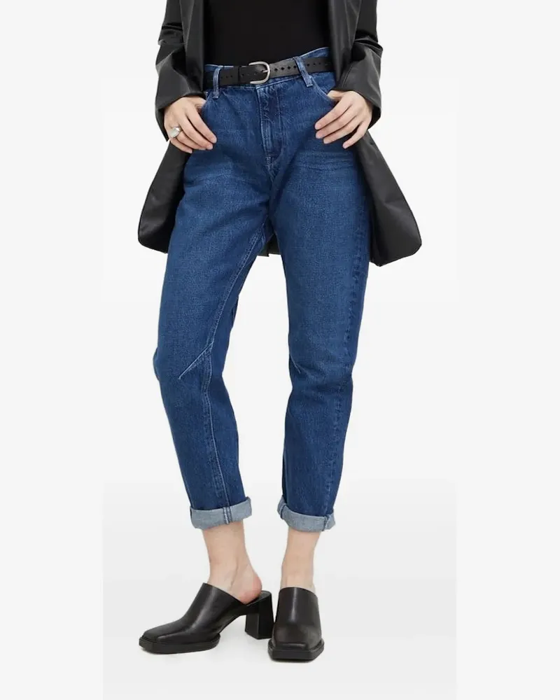 G-STAR RAW Jeans mit Logo-Patch - Blau Blau
