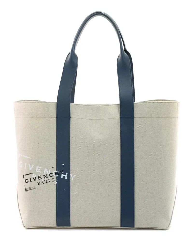 Givenchy graphic print tote bag - Nude Nude