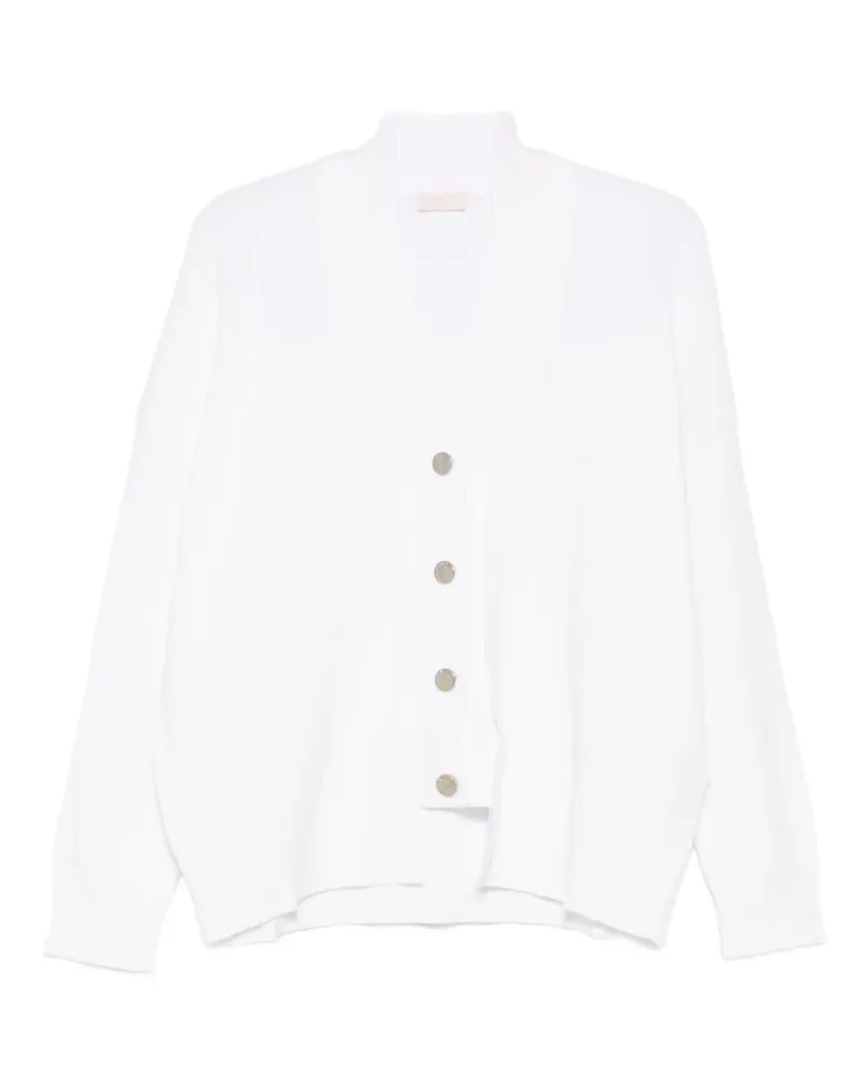 Liu Jo Geknöpfter Cardigan - Weiß Weiß