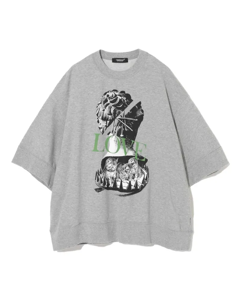 Undercover graphic-print short-sleeve T-shirt - Grau Grau
