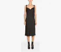 Agamora Kleid mit Herzausschnitt - Schwarz