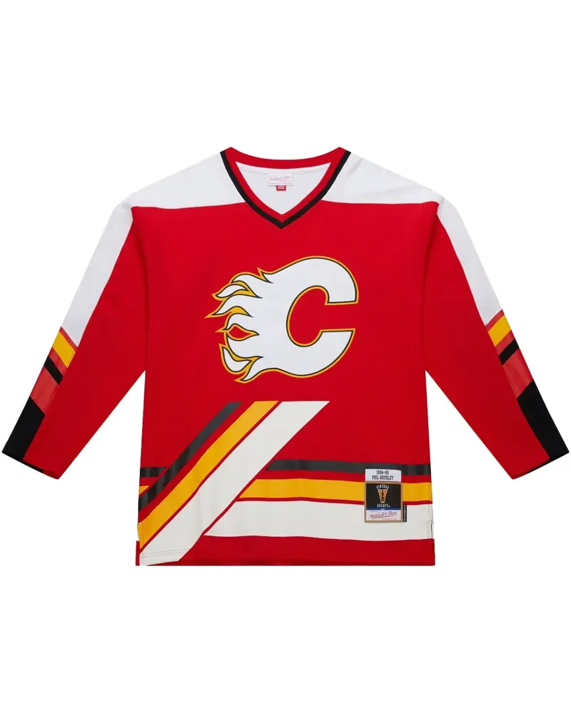 Mitchell & Ness NHL Dark "Flames 1994 Phil Housley" Trikot - Rot Rot