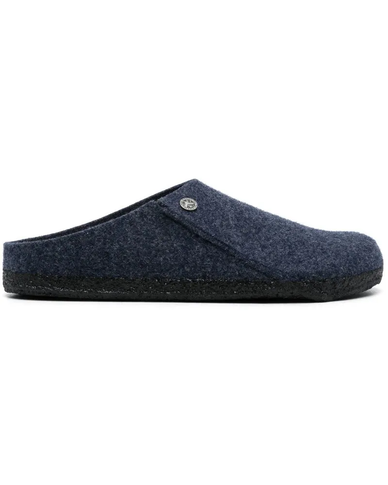 Birkenstock Zermatt Slipper aus Wollfilz Blau