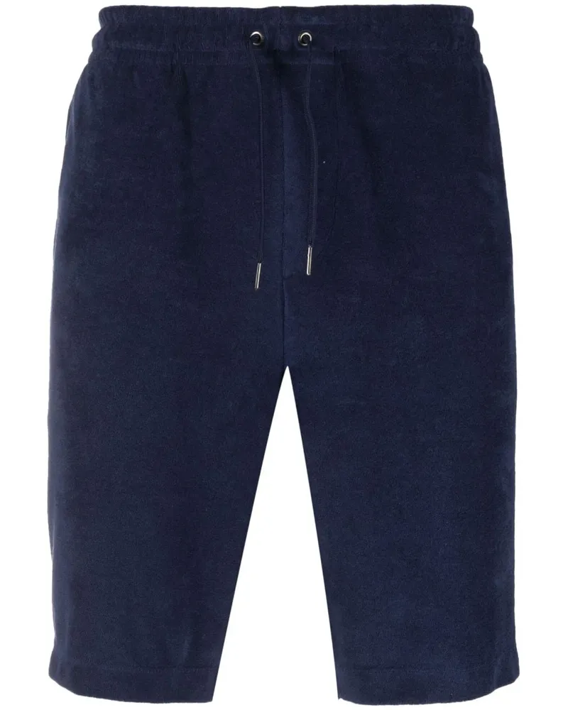 Ralph Lauren Shorts aus Frottee mit Kordelzug - Blau Blau